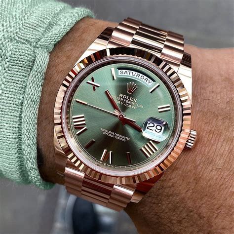 rolex green dial watch price in india|rolex watches with green face.